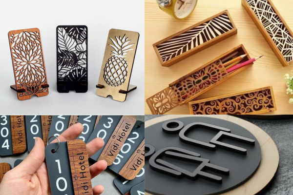 Katalog variasi motif krawangan islami laser cutting