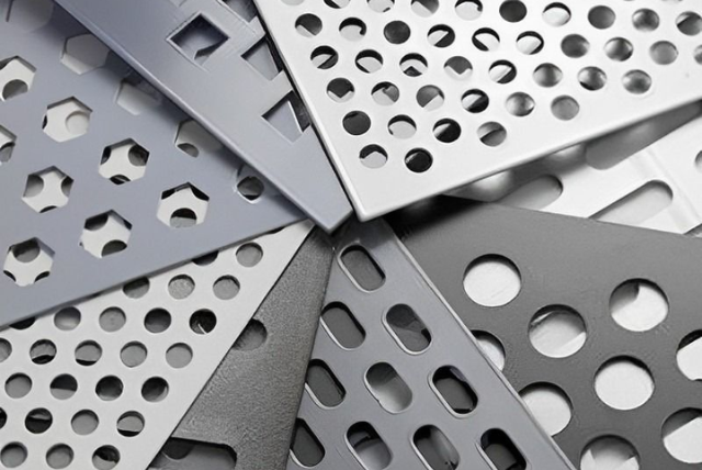 Perforated laser cutting stainless