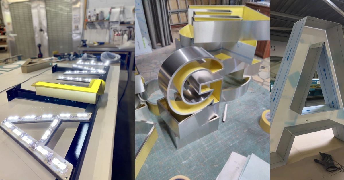 Huruf Timbul MDF Laser Cutting