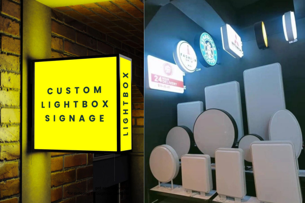 Box Lampu Lightbox Akrilik TEPAT LASER